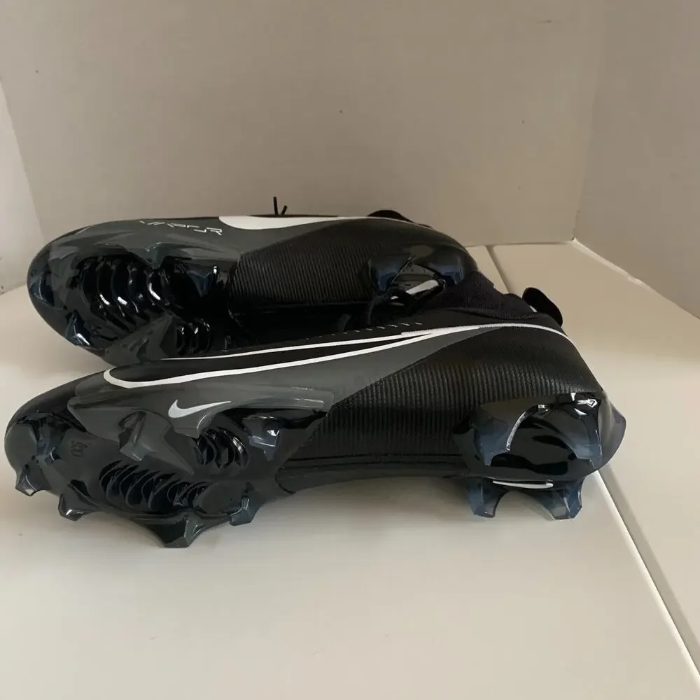 Nike Vapor Edge Pro 360 2 Mens Size 15 Wide Football Cleats FN7760-001 Black NEW